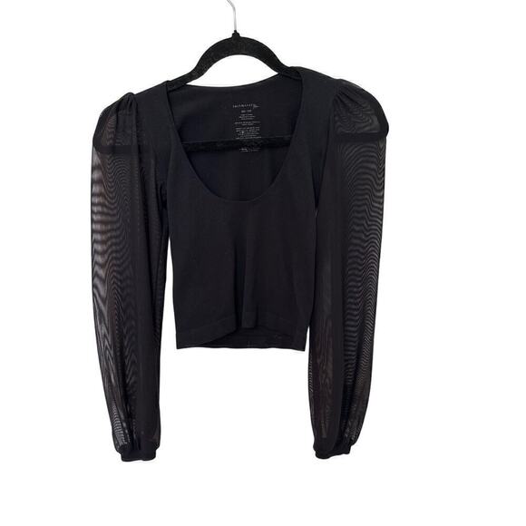 Free People Intimately Yours Top, XS/Small, Black - Picture 2 of 7